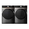Midea 5.2 cu. ft. Front Load Washer with Steam Care, Metallic Grey - MLHW52S6BGG