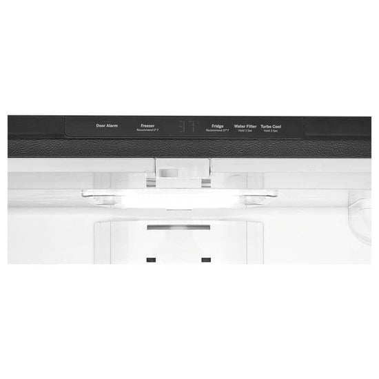 GE 27 cu. ft. French Door Refrigerator with Internal Water Dispenser, Fingerprint Resistant Stainless Steel - GNE27JYMFS