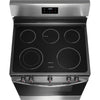 Frigidaire 30 Inch Electric Range with 5-Element Cooktop, Stainless Steel - FCRE305CBS