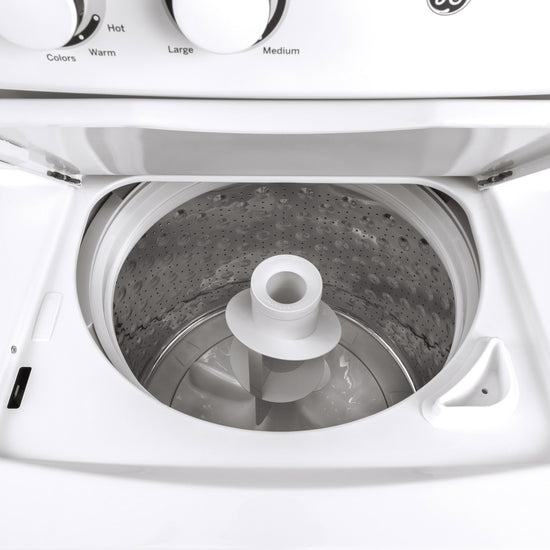 GE 27 Inch Electric Laundry Centre, White - GUV27ESMWWW