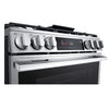 LG 30 Inch Smart Gas Slide-In Range with ProBake Convection - LSGL6335X