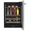 JennAir 24 Inch Built-In Undercounter Beverage Center with 4.9 Cu. Ft. Capacity - JUBFR242HL