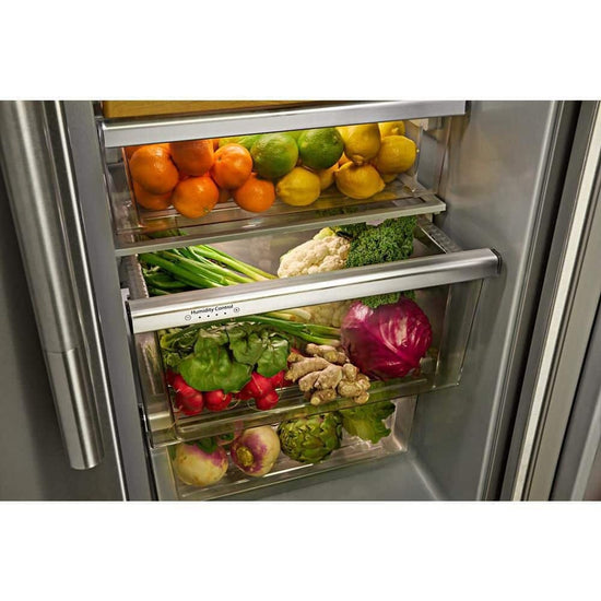 KitchenAid 36 Inch Side-by-Side Refrigerator with 28.7 cu. ft. Capacity, Stainless Steel - KRSF536RPS