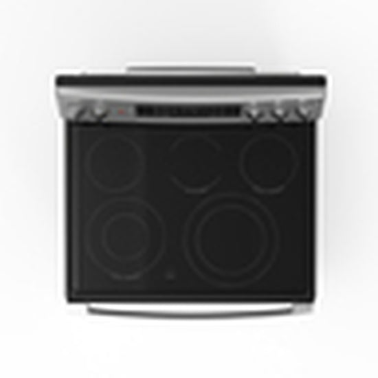 GE 30 Inch Free-Standing Electric Convection Range with No-Preheat Air Fry - JCB840STSS