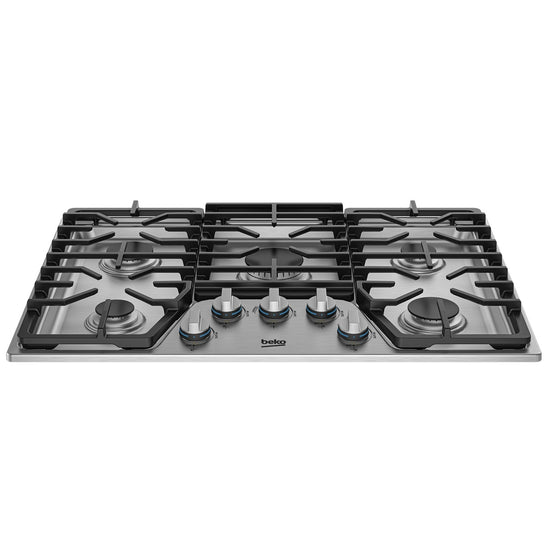 Beko 30 Inch Built-In Gas Cooktop with 5 Burners, Stainless Steel - BCTG30500SS (Ships in 7-10 Days)
