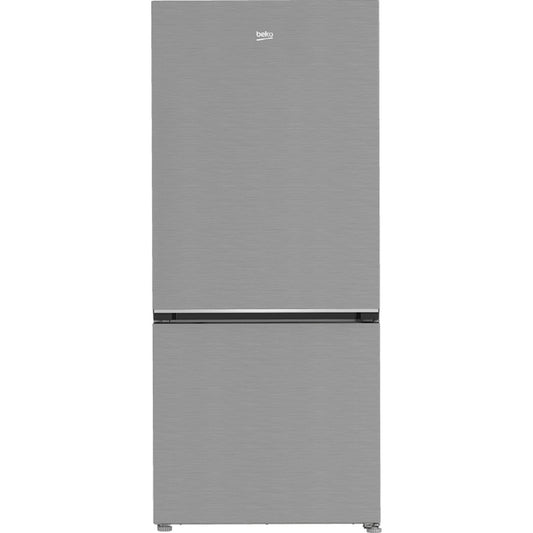 Beko 30 Inch Bottom Freezer Refrigerator, Fingerprint-free Stainless Steel - BFBF30116SS (Ships in 7-10 Days)