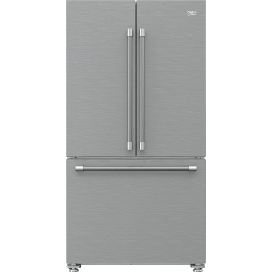 Beko 36 Inch Counter-Depth French Door Refrigerator, Fingerprint-Free Stainless Steel - BFFD3624ZSS2 (Ships in 7-10 Days)