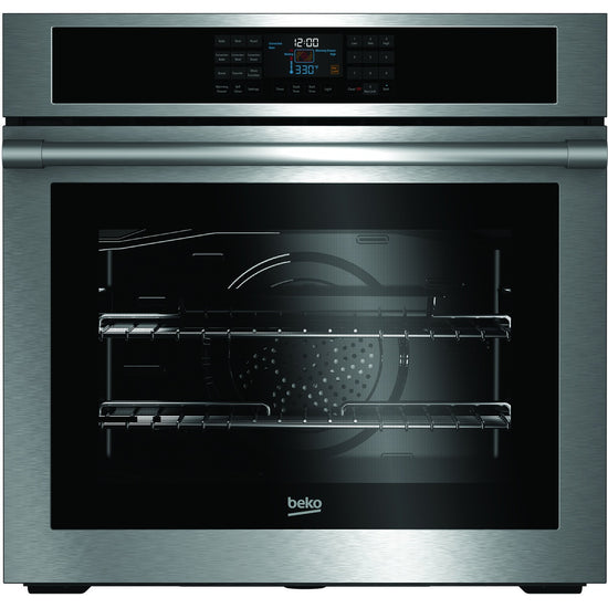 Beko 30 Inch Built-In Single Electric Wall Oven with 5.7 cu. ft. Capacity, Stainless Steel - WOS30100SS (Ships in 7-10 Days)