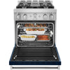 KitchenAid 30 Inch Smart Commercial-Style Gas Range with 4 Burners - KFGC500JIB