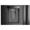 Whirlpool 36 Inch French Door Refrigerator with Exterior Ice & Water Dispenser, Black Stainless - WRFF3536SV