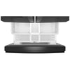 Whirlpool 36 Inch French Door Refrigerator with Exterior Ice & Water Dispenser, Black Stainless - WRFF3536SV