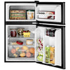 GE 3.1 cu. ft. Double-Door Compact Refrigerator - GDE03GLKLB