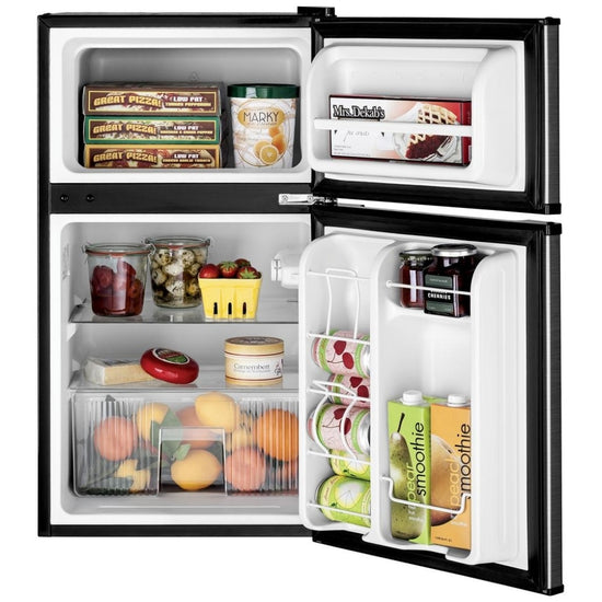 GE 3.1 cu. ft. Double-Door Compact Refrigerator - GDE03GLKLB