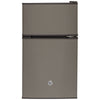 GE 3.1 cu. ft. Double-Door Compact Refrigerator - GDE03GLKLB
