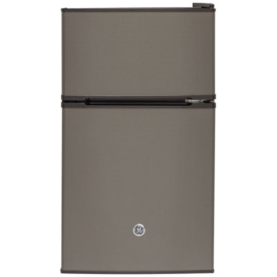 GE 3.1 cu. ft. Double-Door Compact Refrigerator - GDE03GLKLB