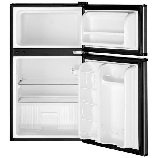 GE 3.1 cu. ft. Double-Door Compact Refrigerator - GDE03GLKLB