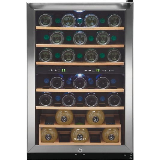 Frigidaire 38 Bottle Two-Zone Wine Cooler - FFWC3822QS