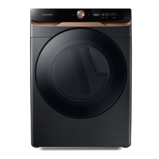 Samsung 27 Inch 7.5 Cu. Ft. Electric Dryer with Super Speed, Black - DVE46BG6500VAC