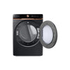 Samsung 27 Inch 7.5 Cu. Ft. Electric Dryer with Super Speed, Black - DVE46BG6500VAC