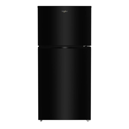 Whirlpool 29.5 Inch Wide Top Freezer Refrigerator with 19.3 Cu. Ft. Capacity, Black - WRTX5419SB
