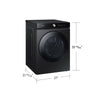 Samsung 7.6 cu. ft. Dryer with Bespoke Design and Super Speed - DVE53BB8700VAC