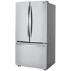 LG 36 Inch Counter Depth French Door Refrigerator with 22.8 cu. ft. Capacity, PrintProof Stainless Steel - LFCC22426S