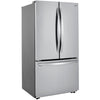 LG 36 Inch Counter Depth French Door Refrigerator with 22.8 cu. ft. Capacity, PrintProof Stainless Steel - LFCC22426S