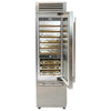 Fulgor Milano 24 Inch Pro Wine Cellar, Right Hinge, Stainless Steel - F7PBW24S1-R