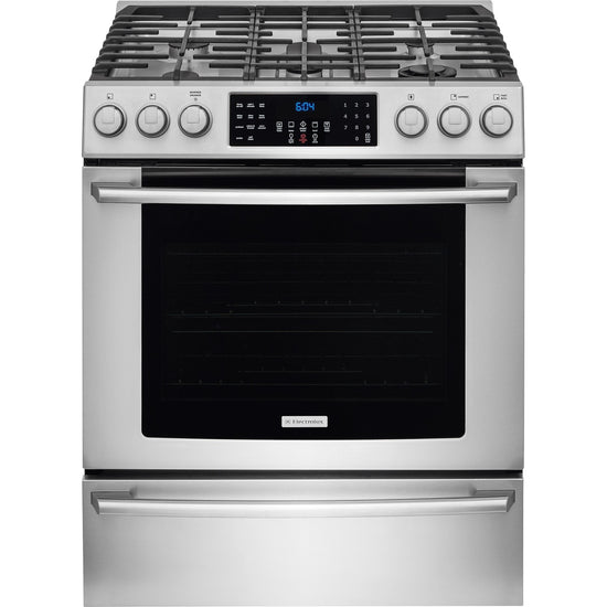Electrolux 30 Inch Gas Front Control Freestanding Range - EI30GF45QS