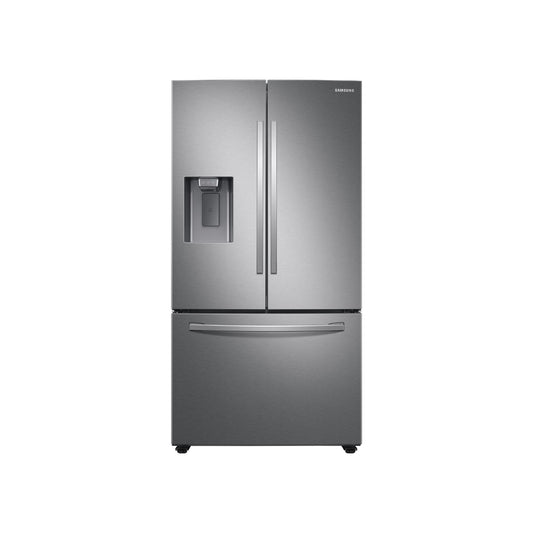 Samsung 27 cu. ft. 3-Door French Door Refrigerator with External Water & Ice Dispenser, Stainless Steel - RF27T5201SR/AA