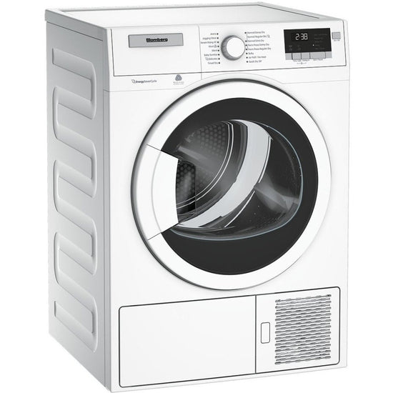 Blomberg 24 Inch Heat Pump Ventless Dryer, White - DHP24400W