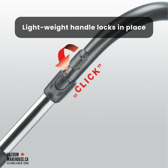 Miele Classic C1 TurboTeam Bagged Canister Vacuum, Mystique Blue - 41DAE437CDN