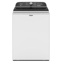 Whirlpool 5.2-5.3 cu. ft. Top Load Washer with Removable Agitator, White - WTW6157PW
