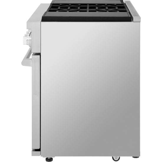 SKS 48 Inch Dual Fuel Pro Range with Sous Vide and Induction - SKSDR480SIS