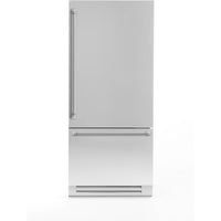 Bertazzoni 36 Inch Built-In Bottom Freezer Refrigerator (Right Hinge) - REF36PIXR