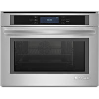JennAir 24 Inch Single Steam Electric Wall Oven with 1.3 Cu. Ft. Capacity, Stainless Steel - JBS7524BS