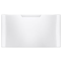 GE 16 Inch Laundry Pedestal with Storage Drawer, White - GFP1528SNWW