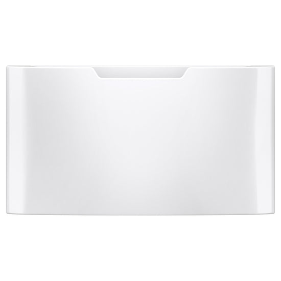 GE 16 Inch Laundry Pedestal with Storage Drawer, White - GFP1528SNWW