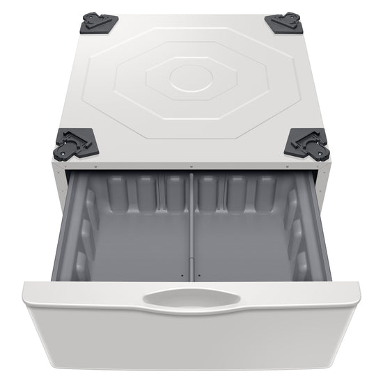 Samsung 27-Inch Laundry Pedestal with Storage Drawer, Ivory - WE402NE