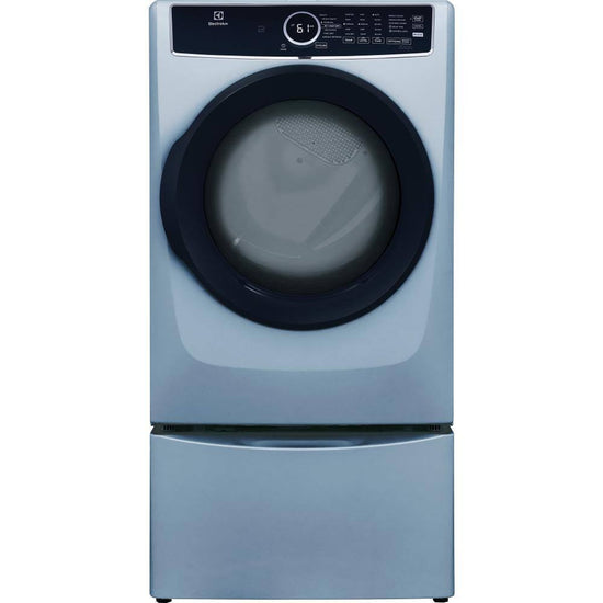 Electrolux 27 Inch Laundry Pedestal with Storage Drawer, Glacier Blue - ELPWD27AG