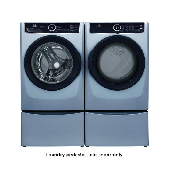 Electrolux 27 Inch Laundry Pedestal with Storage Drawer, Glacier Blue - ELPWD27AG