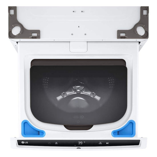 LG 27 Inch Laundry Pedestal Washer with 1.0 cu. ft. Capacity, White - WD300CW