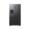 Samsung 36 Inch French Door Refrigerator with 30.5 cu. ft. Capacity, Black Matte Steel - RF32CG5400MTAA