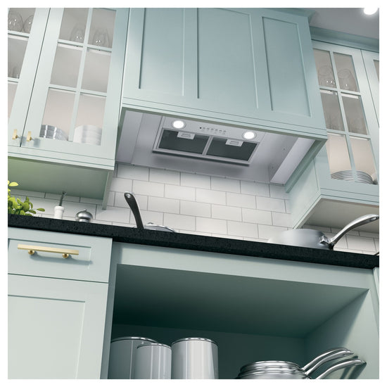 GE 20 Inch Custom Hood Insert with Dimmable LED Lighting - UVC7300SLSS