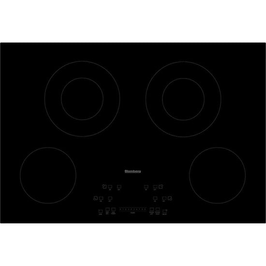 Blomberg 30 Inch 4-Burner Built-In Electric Cooktop with Touch Controls - CTE30410