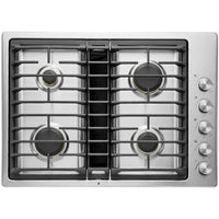 JennAir 30 Inch Gas Downdraft Cooktop with 4 Sealed Burners - JGD3430GS