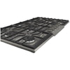 Fulgor Milano 36 Inch Pro-Style Gas Cooktop, Stainless Steel - F4PGK365S1