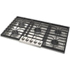 Fulgor Milano 36 Inch Pro-Style Gas Cooktop, Stainless Steel - F4PGK365S1