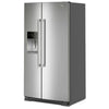 Maytag 36 Inch Counter-Depth Side-by-Side Refrigerator with External Ice & Water Dispenser - MRSC6636RZ