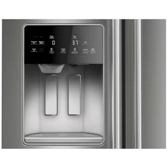 Maytag 36 Inch Counter-Depth Side-by-Side Refrigerator with External Ice & Water Dispenser - MRSC6636RZ